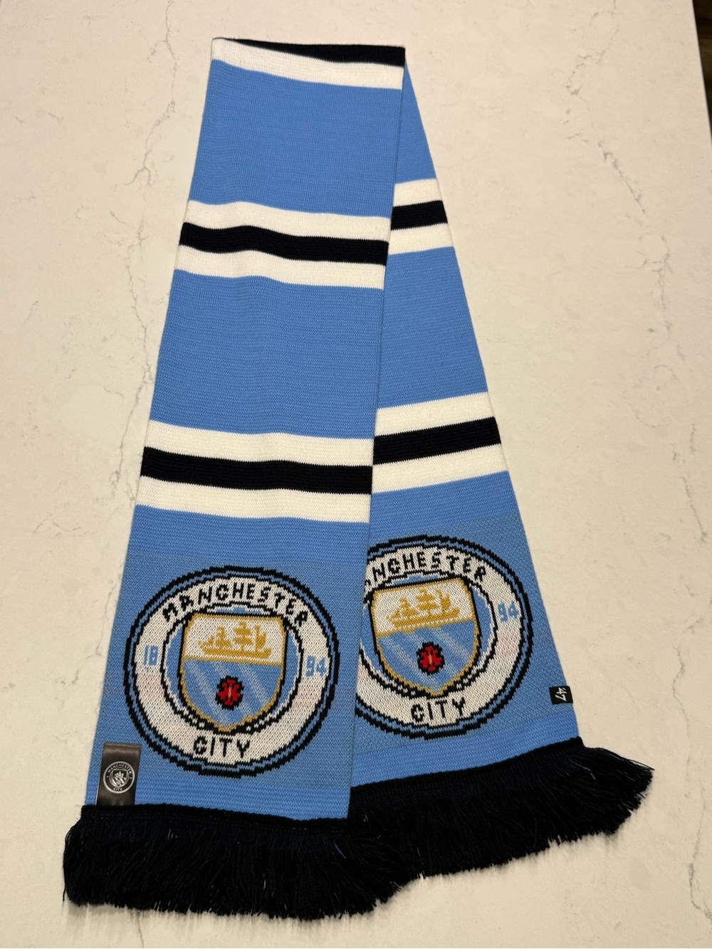 Manchester City ‘47 Officially Licensed Soccer Fan Scarf - MCFC